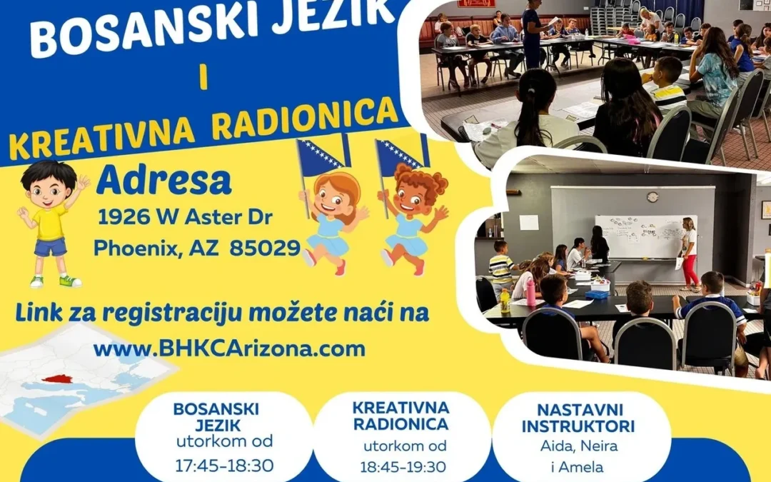 Kurs Bosanskog jezika i kreativna radionica